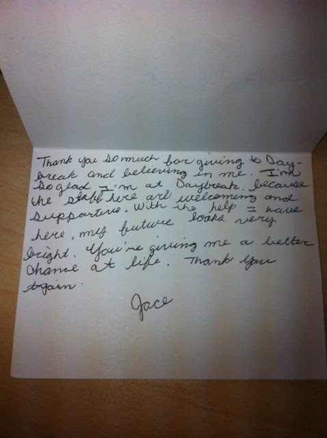 Letter from Daybreak to Crown